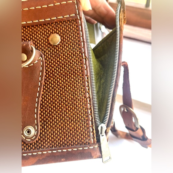 Vintage California Pro Saddle Pak Santa Cruz Series Style #1 Bag BoHo Home Decor - Picture 12 of 16